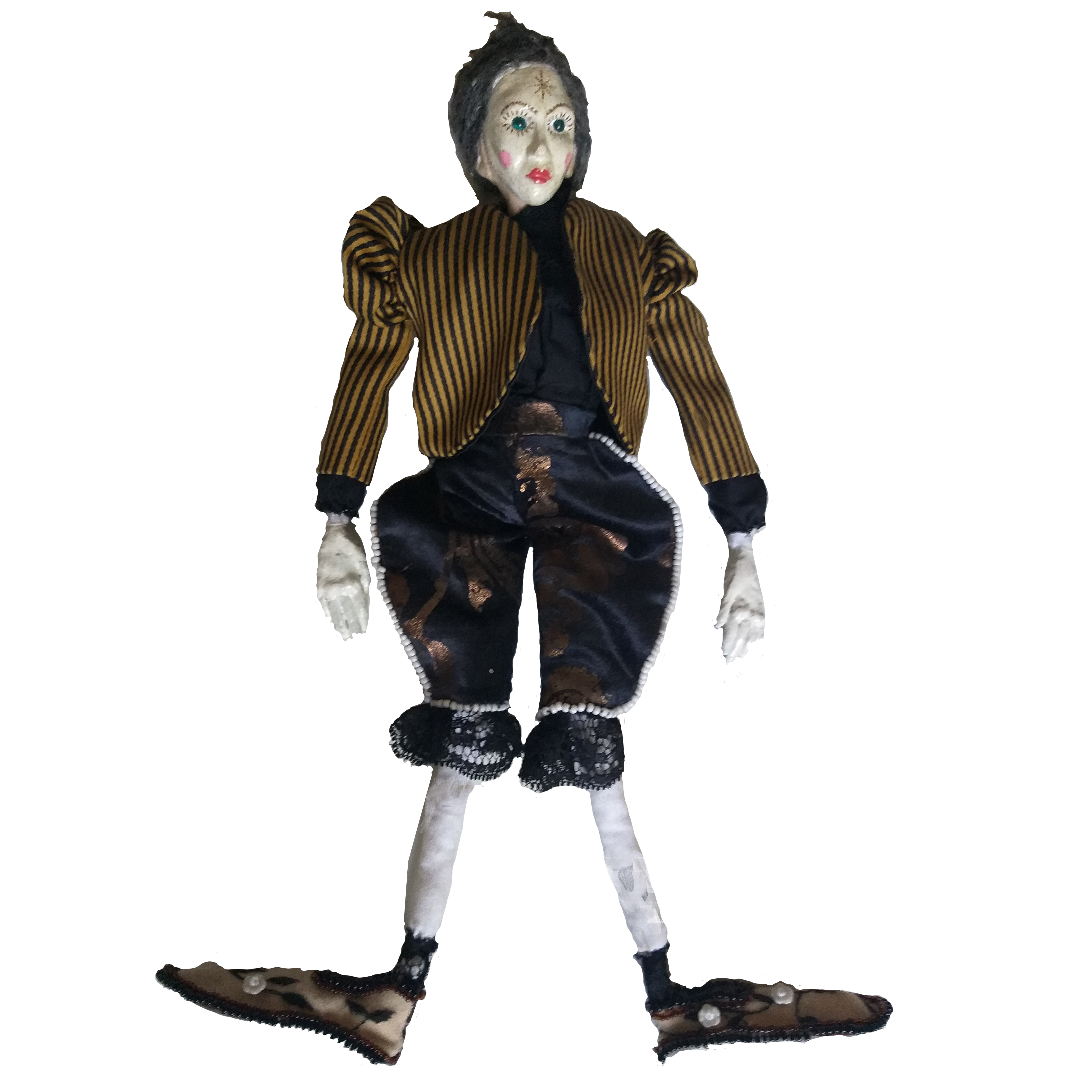 Featured textile artwork by Fanny Kocziszky